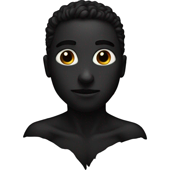 Black heart  emoji