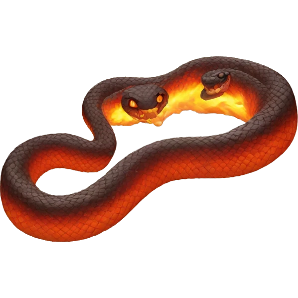Fire Snake emoji