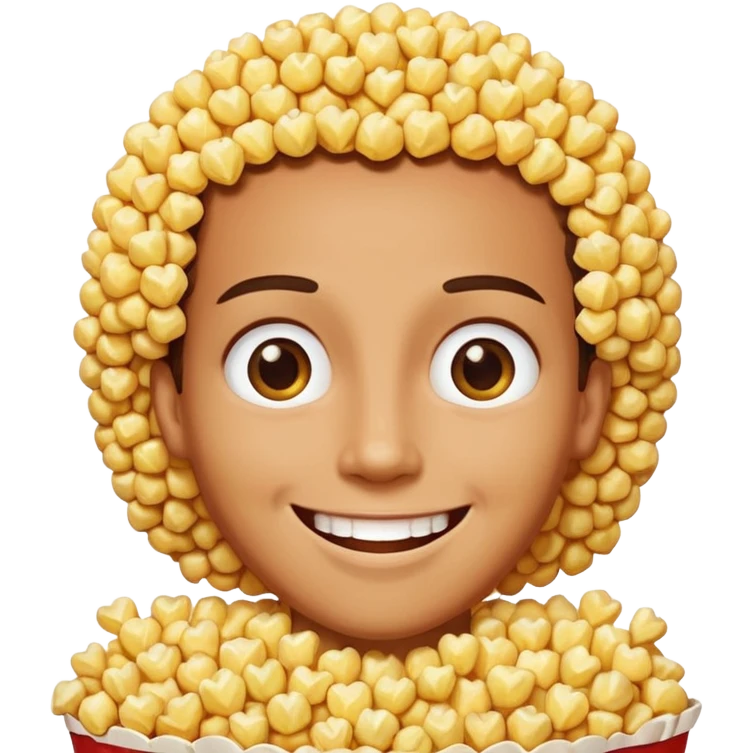 popcorn man emoji