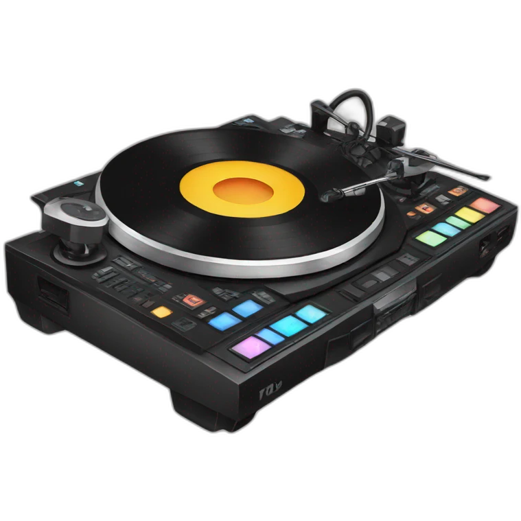 DJ deck emoji