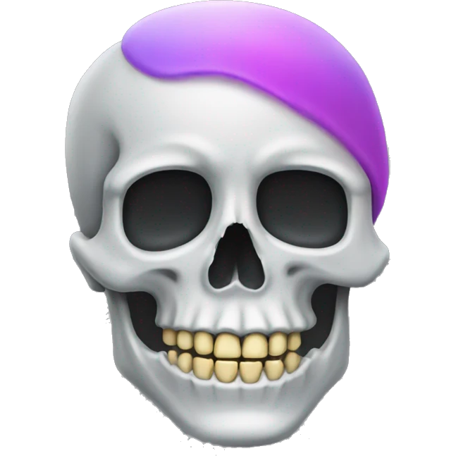 Gay skull  emoji