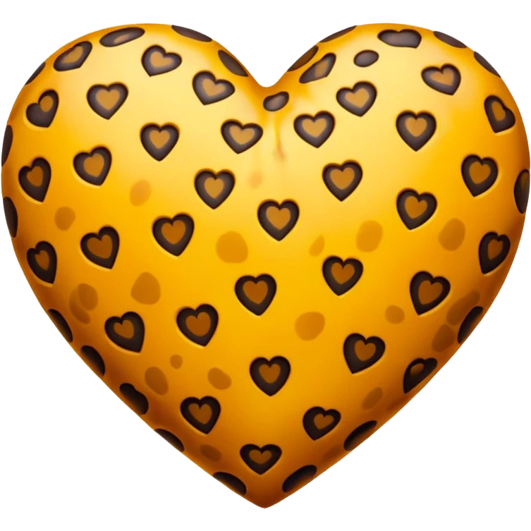 Cœur léopard emoji