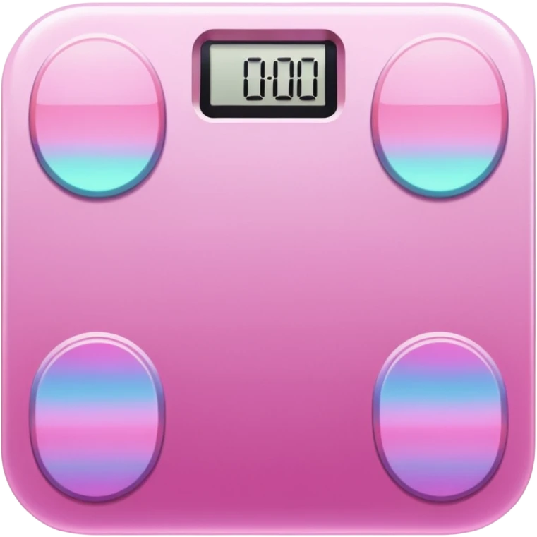 pink body scale emoji