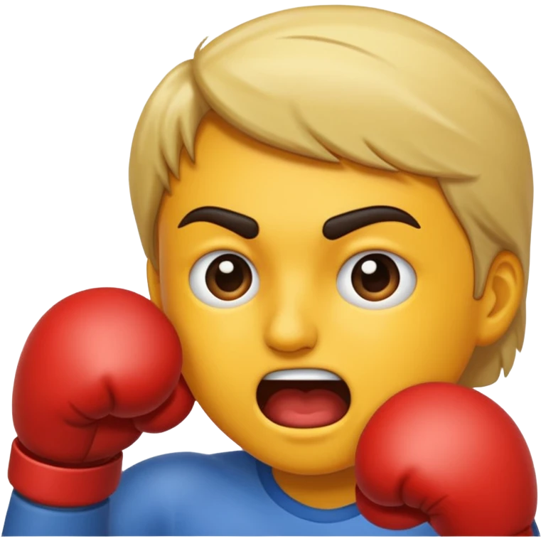 Getting Punched in the face emoji