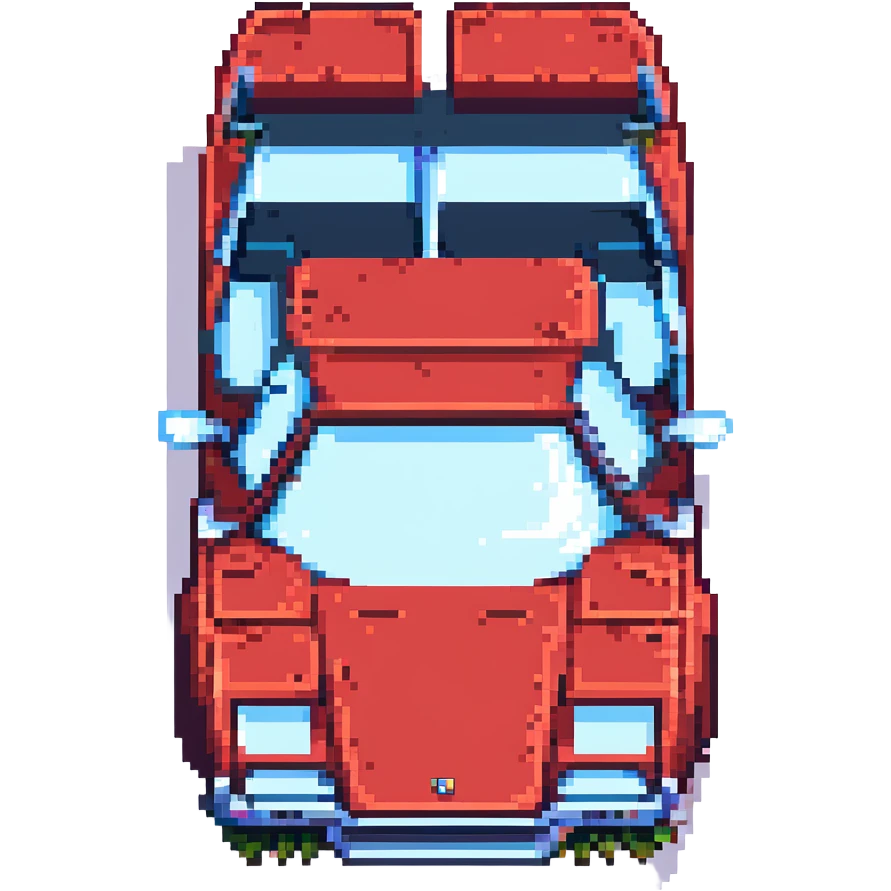 красная Lamborghini Countach, no background emoji