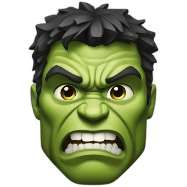 Strong hulk emoji
