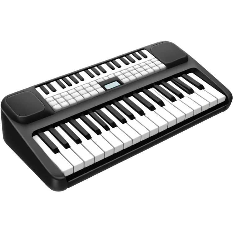 Teclado musical básico emoji