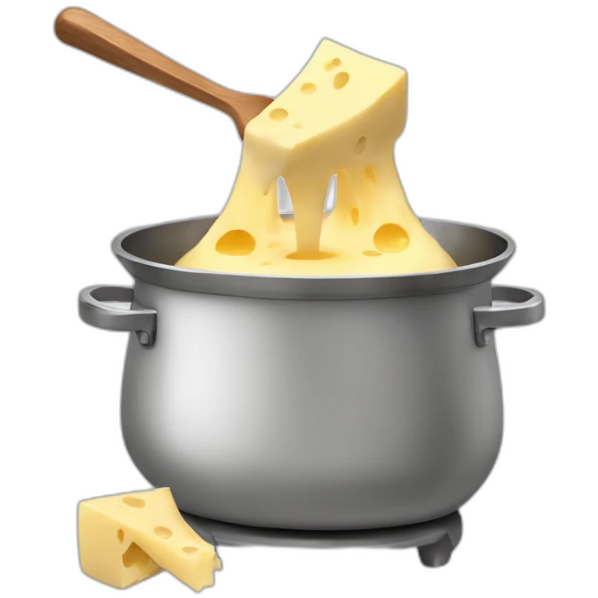 fondue au fromage emoji