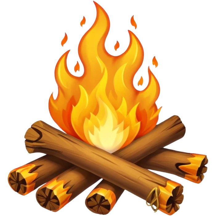 Campfire emoji