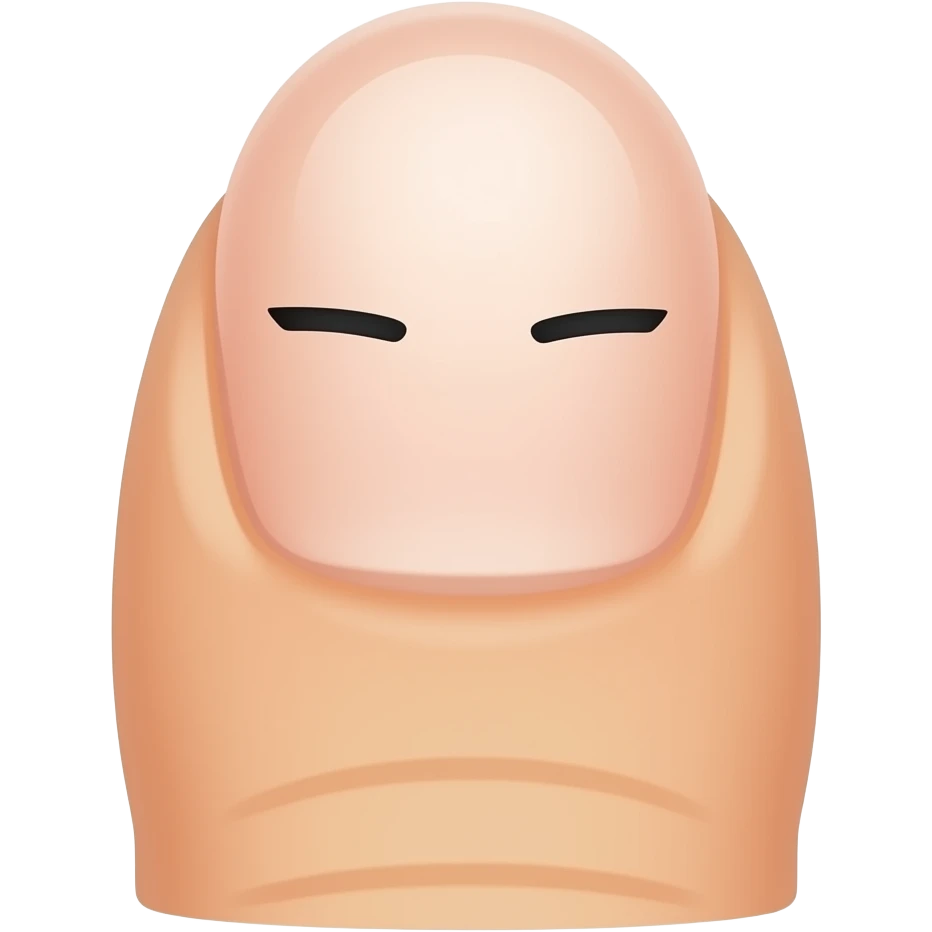 middlefinger no nose emoji