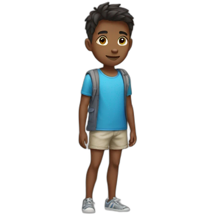 boy in shorts emoji