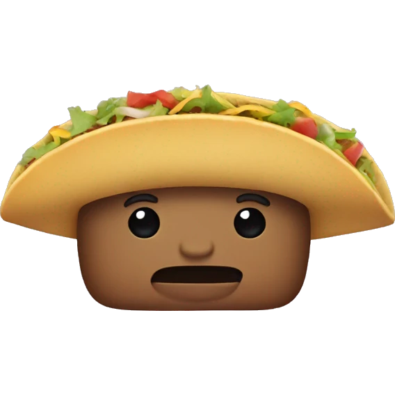 Person that is a taco emoji