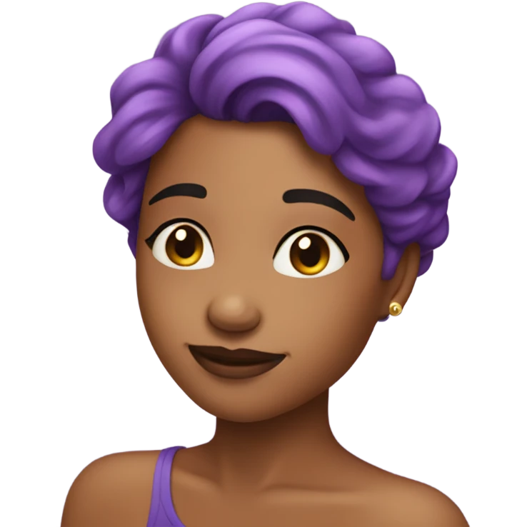 is that HYPERPIGMENTATION💜 emoji