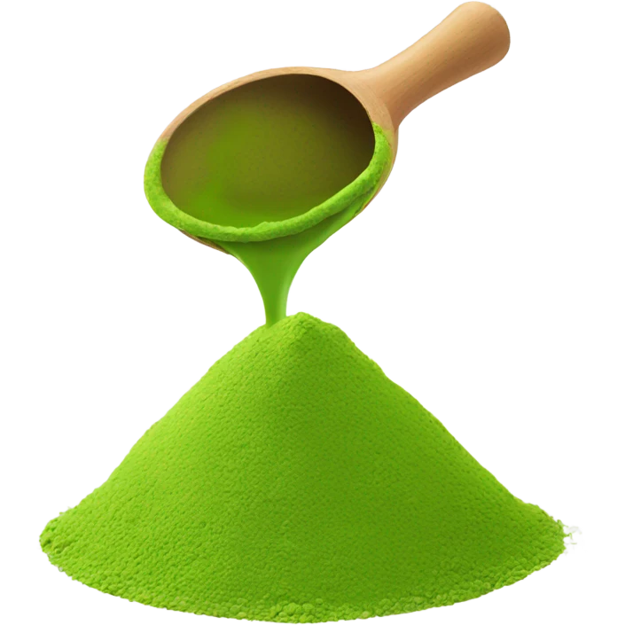matcha powder emoji