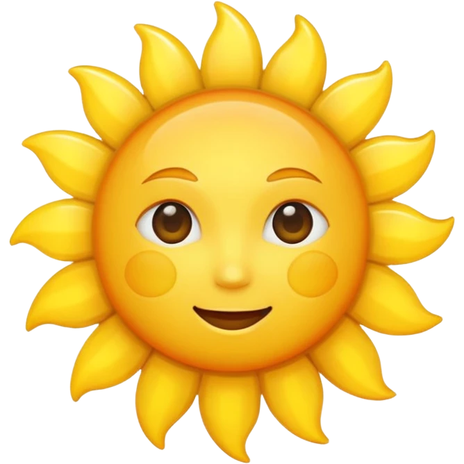 sun emoji