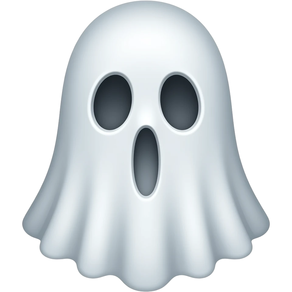 White ghost lady emoji