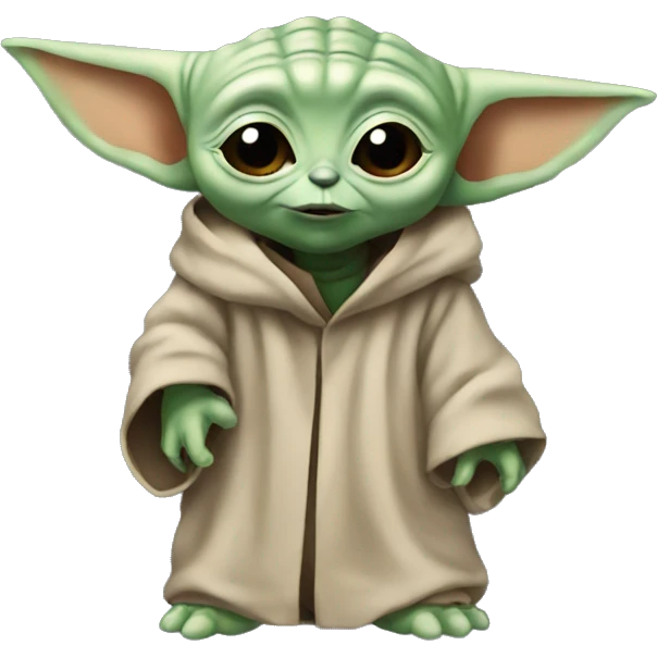Baby yoda raacone emoji