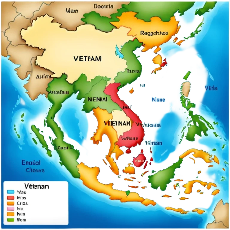 vietnam map emoji