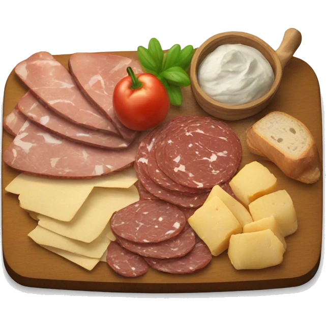 Charcuterie board emoji