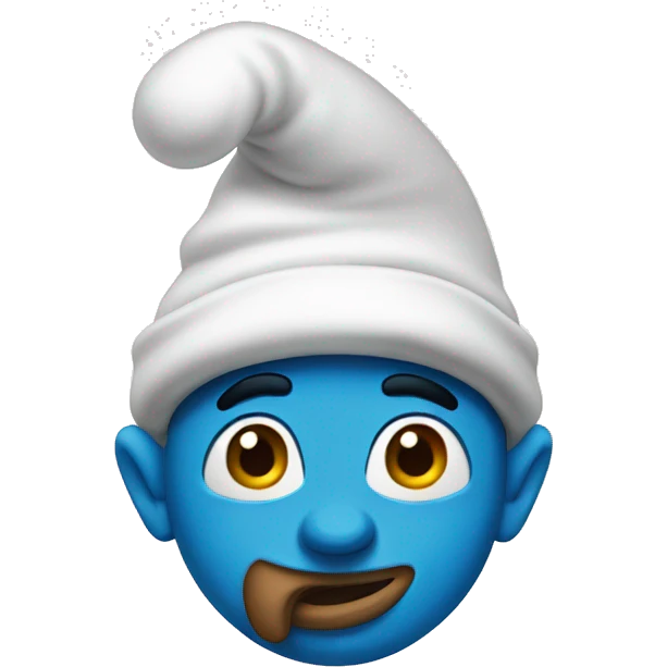 Smurf  emoji