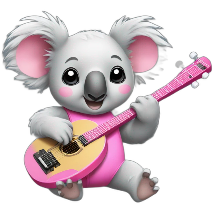 koala with pinky band playing padel emoji