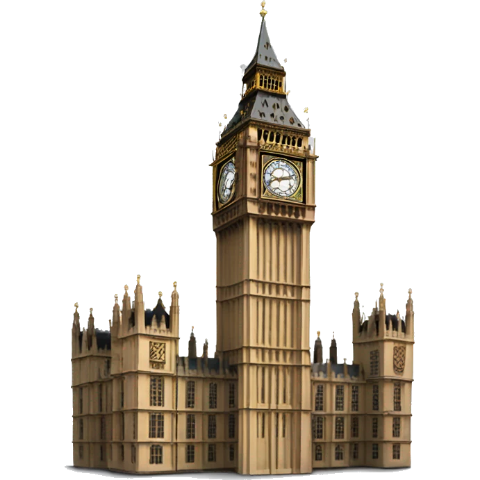 big ben london emoji