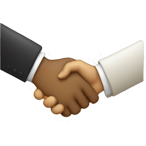 handshake hands emoji