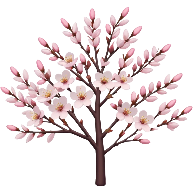 cherryblossom white bush emoji