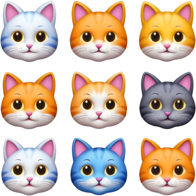 bullet points with cats emoji