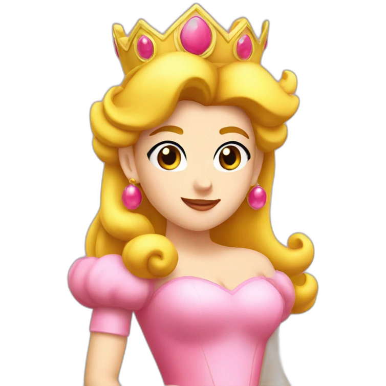 princess peach emoji