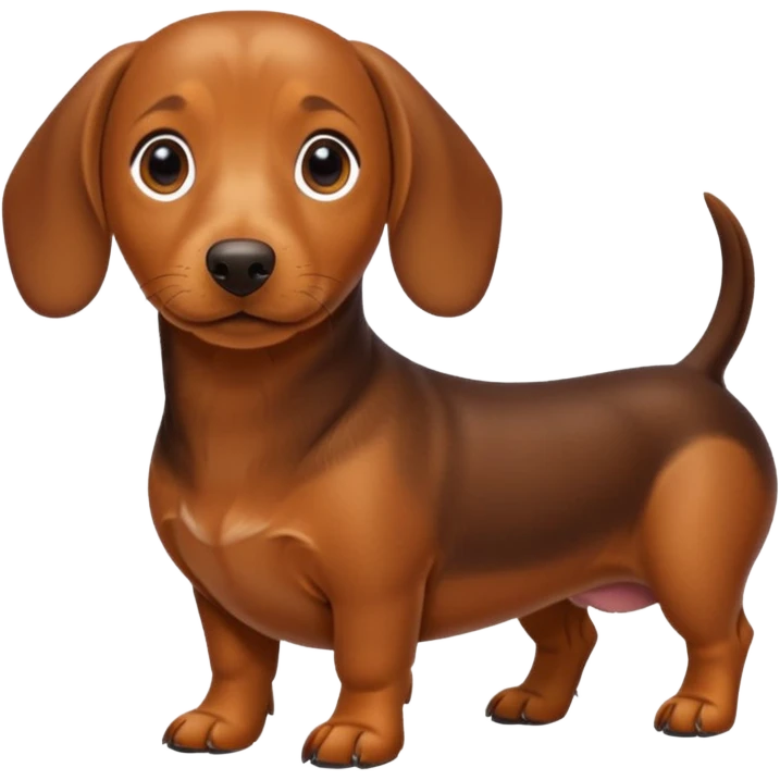 perro salchicha  emoji