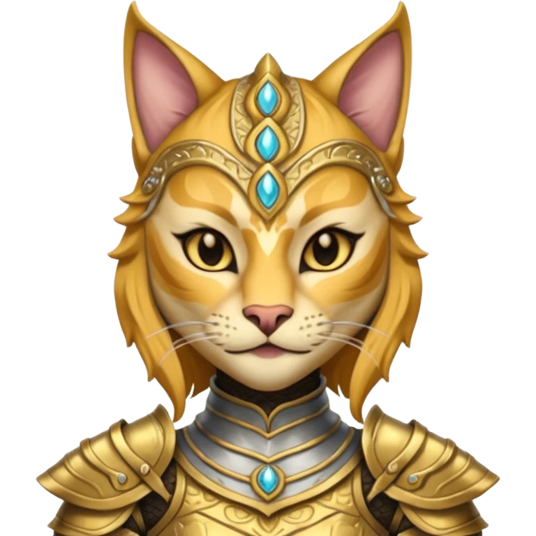 Female khajiit leader of the umbral rose  emoji