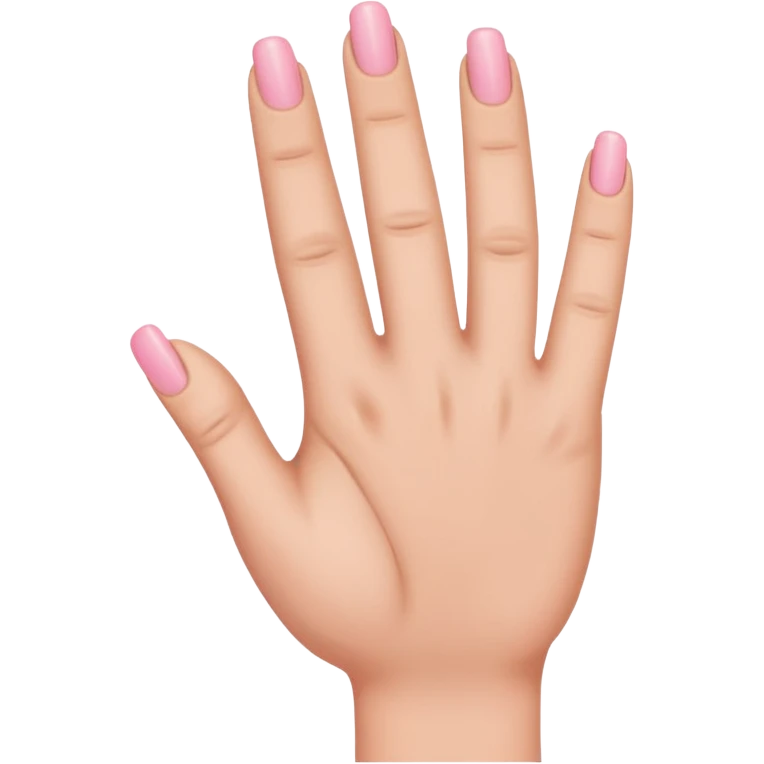 Stick only the pinky finger up emoji