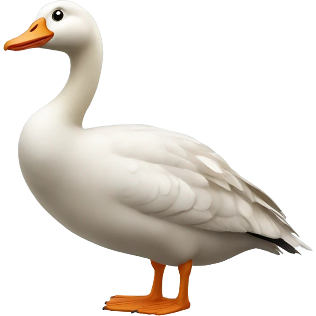 Silly goose emoji