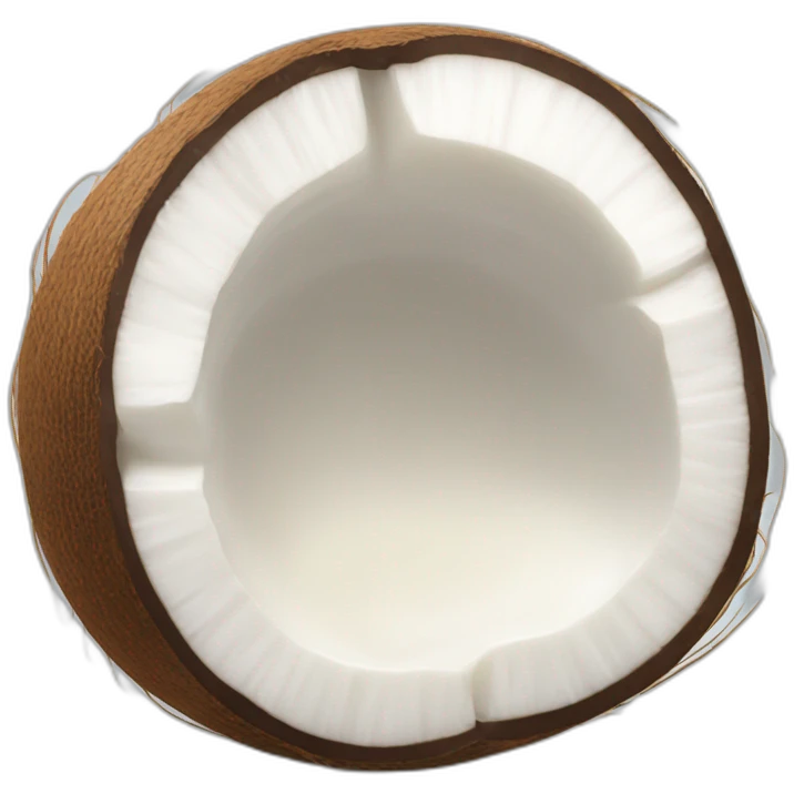 milk coconut emoji