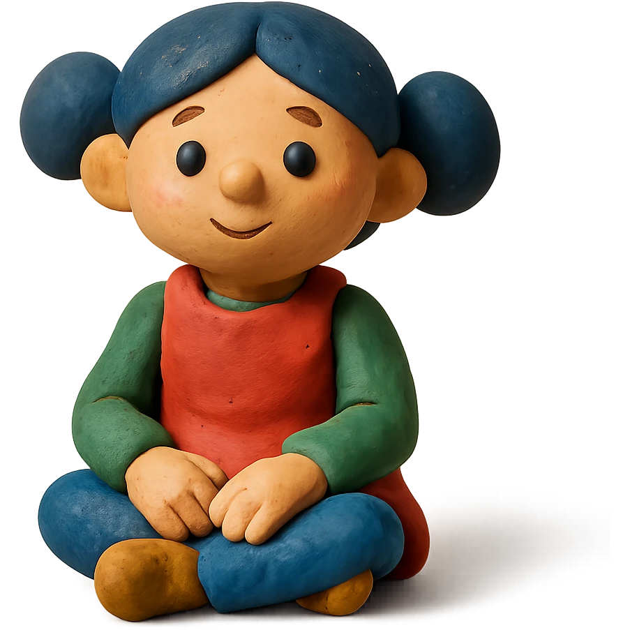 girl sitting down emoji