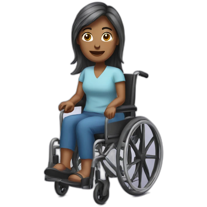disabled woman leader emoji