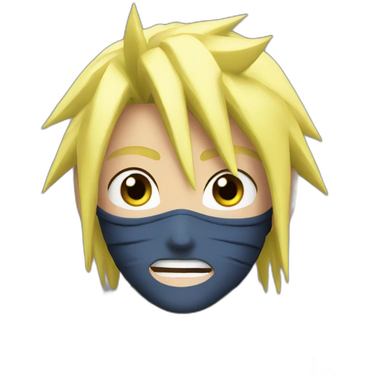 Naruto blonde emoji