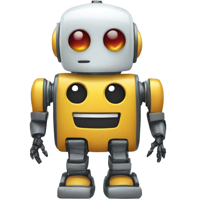 A custom embed robot emoji