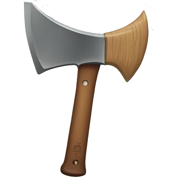 sharpening an axe emoji