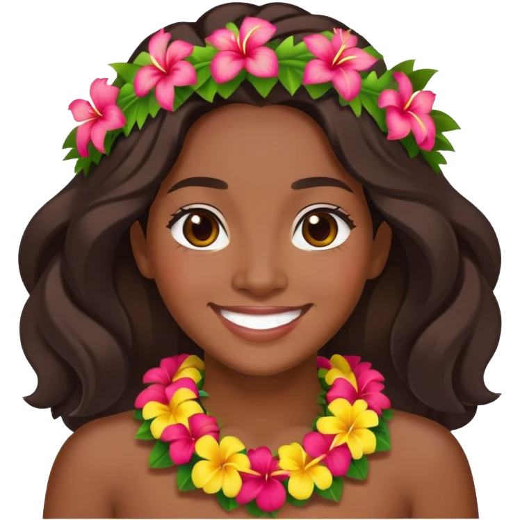 Flor Hawaiians  emoji