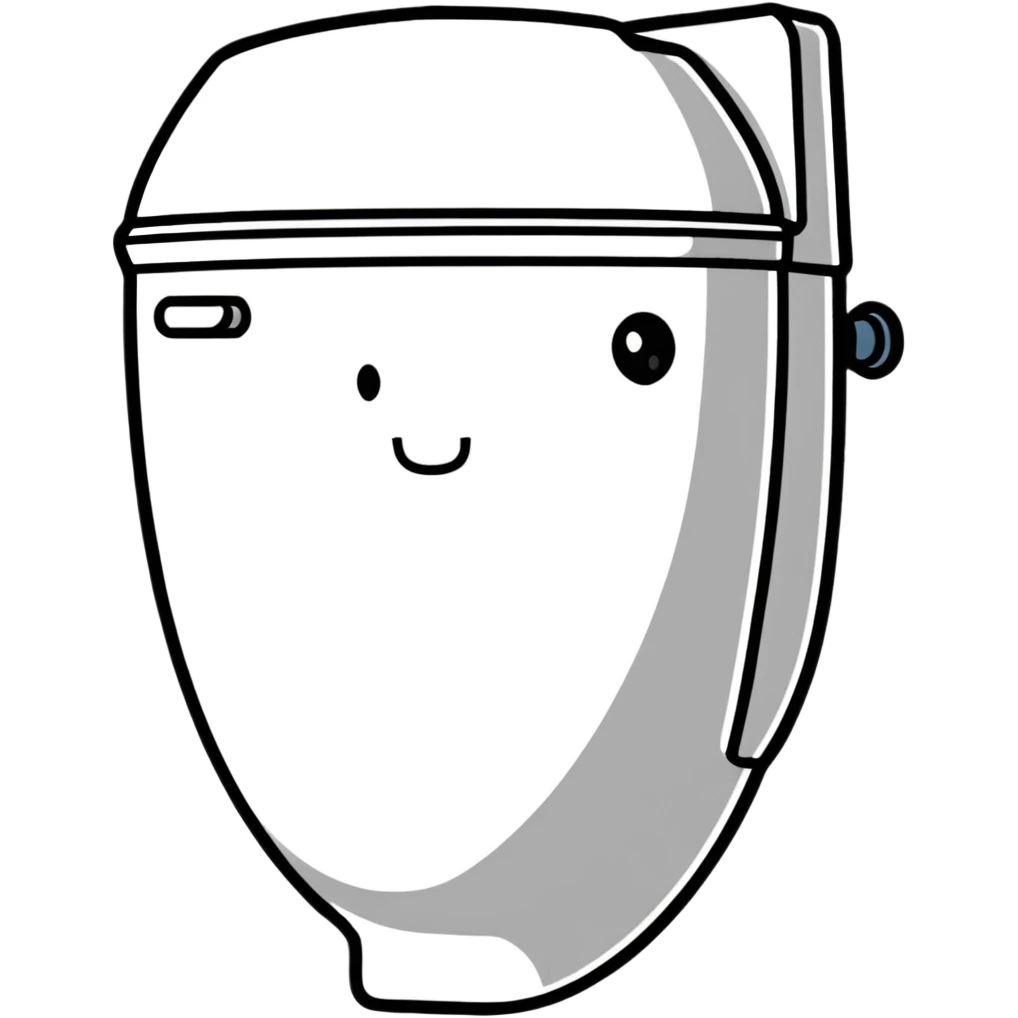 Skibidi Toilet with a face emoji