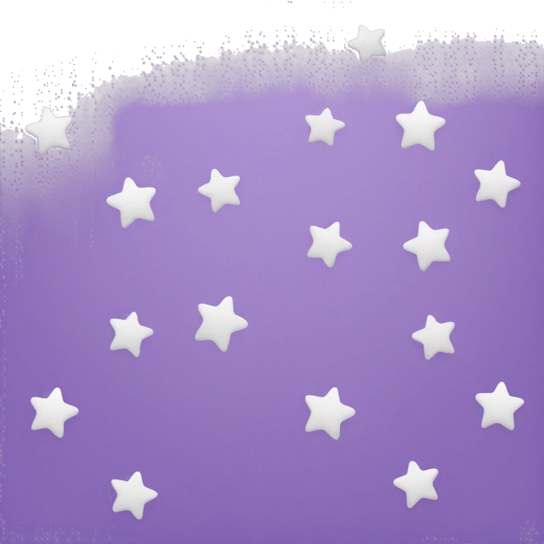 purple square background with a white star emoji