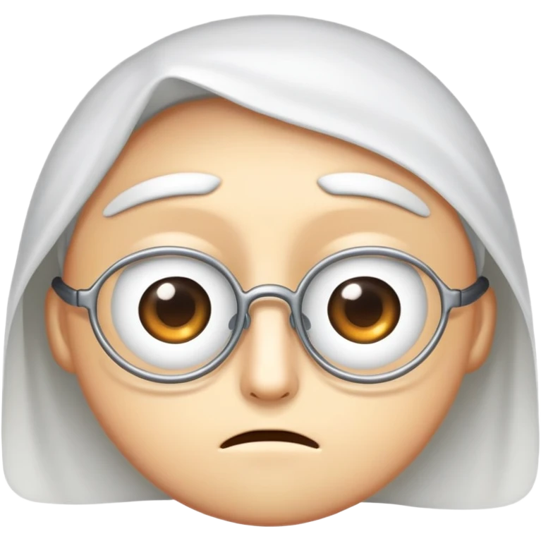 😞 add eyes and eyebags to this emoji emoji