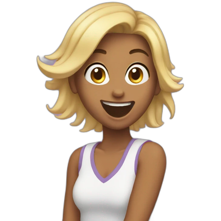 Excited jaylene emoji