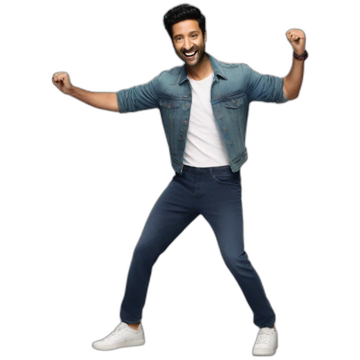 Vicky Kaushal dancing emoji