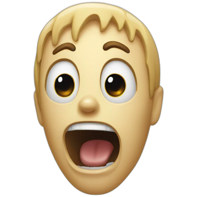 Scream emoji
