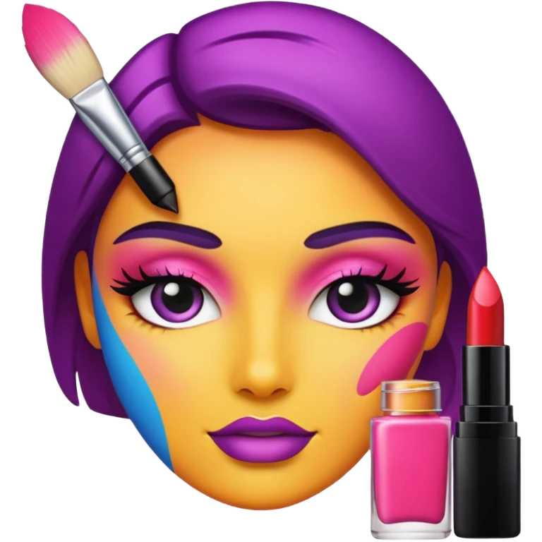 maquillaje emoji