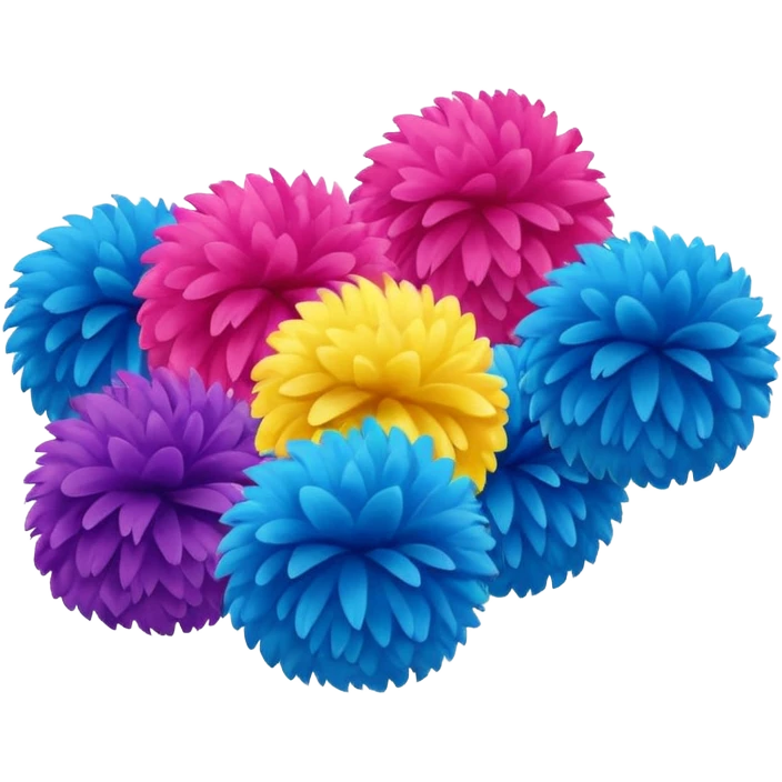cheering poms emoji