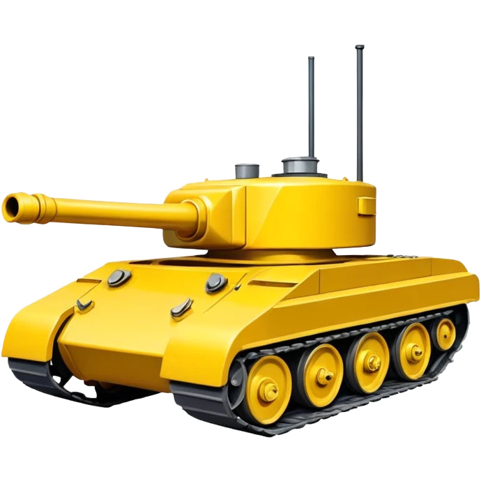 Yellow tank emoji
